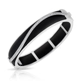 Enrapture Wavy Bangle - Belle Étoile Jewelry - Flyclothing LLC