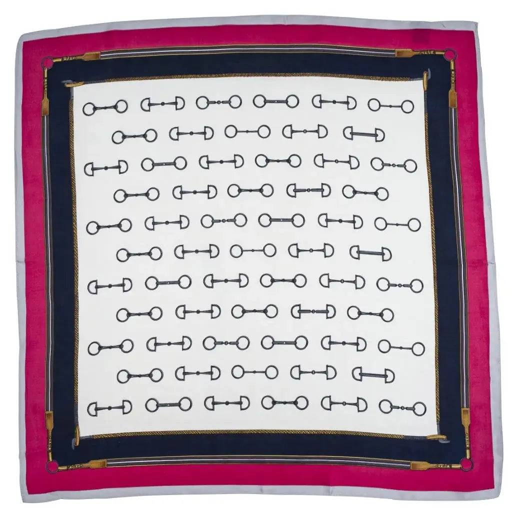 AWST Int'l Satin Snaffle Bit Scarf - Breeches.com - Flyclothing LLC
