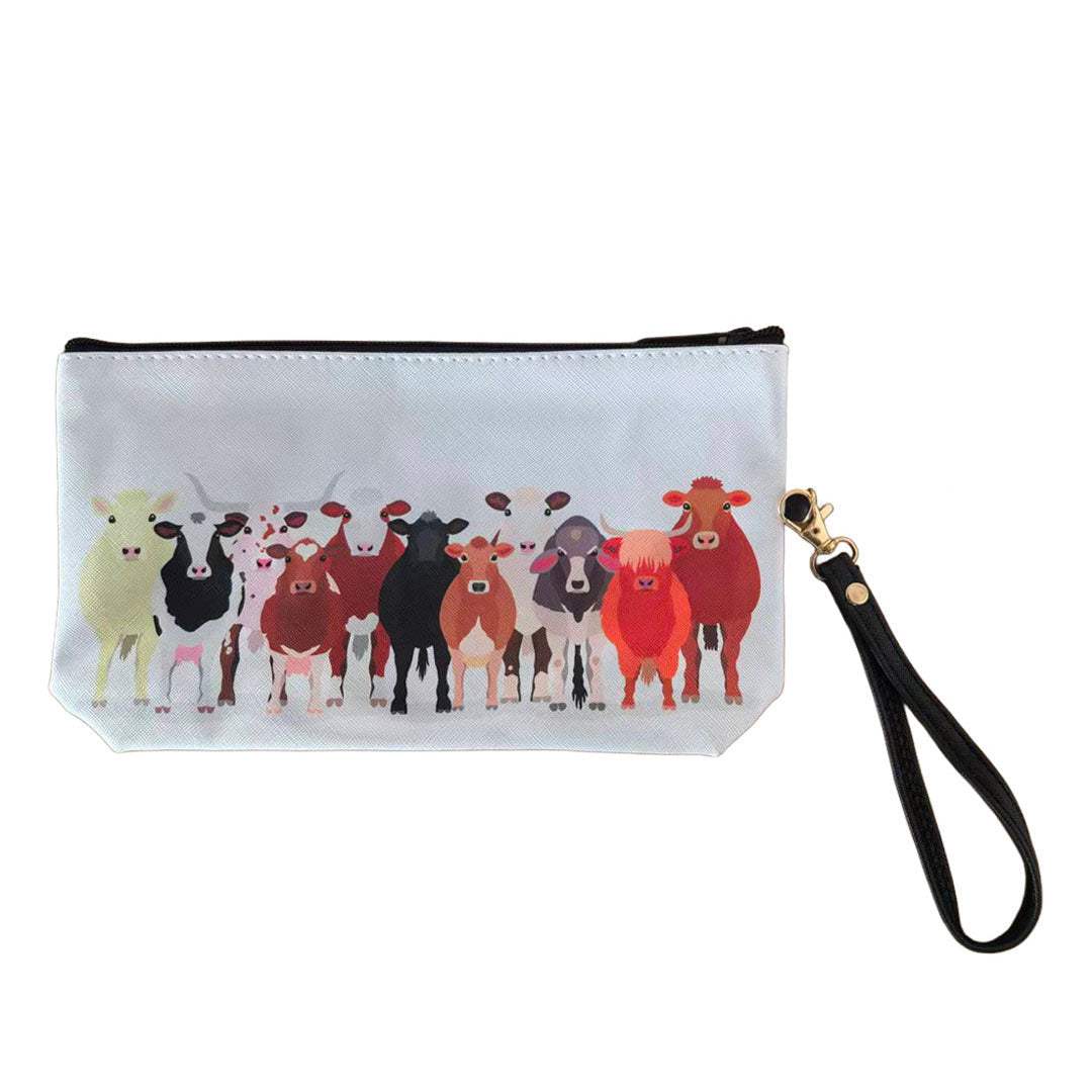 Awst Int'l Cattle Herd Medium Accessory Bag With Wristlet - Breeches.com - Flyclothing LLC