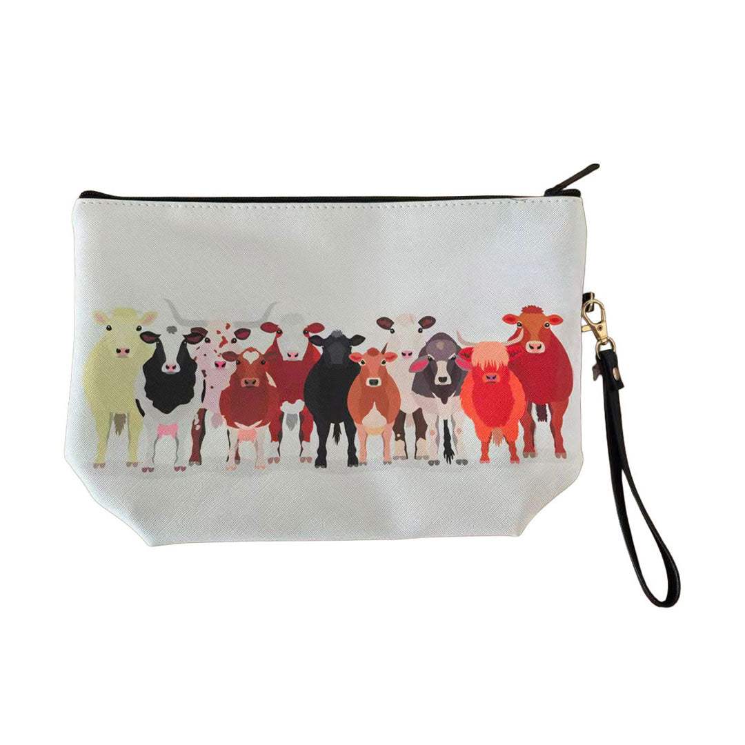 Awst Int'l Cattle Herd Large Accessory Bag With Wristlet - Breeches.com - Flyclothing LLC