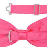 Gia Fuchsia Satine Adjustable Bowtie - Ferrecci USA - Flyclothing LLC