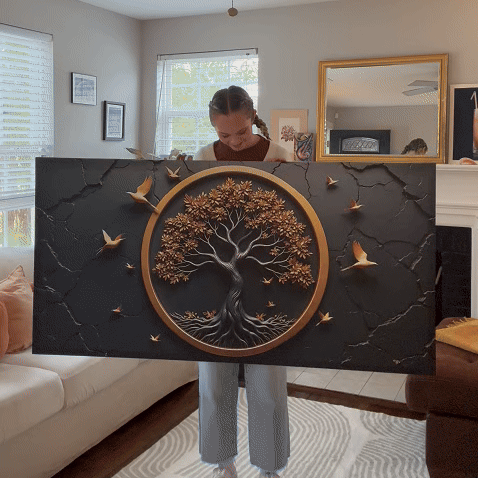 3D Celtic Tree of Life Wall Art IV - Tailored Canvases - Flyclothing LLC