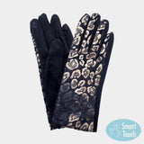 Leopard Pattern Smart Touch Gloves - Madeline Love - Flyclothing LLC