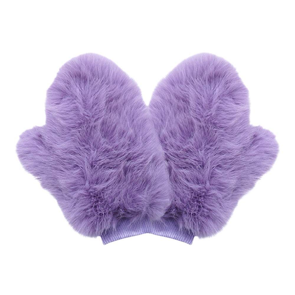 Faux Fur Mitten Gloves - Madeline Love - Flyclothing LLC