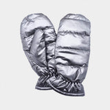 Shiny Puffer Mitten Gloves - Madeline Love - Flyclothing LLC