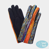 Yarn Embroidered Smart Touch Gloves - Madeline Love - Flyclothing LLC