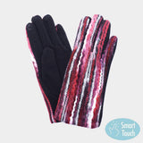 Yarn Embroidered Smart Touch Gloves - Madeline Love - Flyclothing LLC