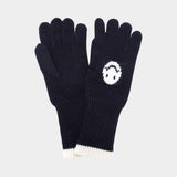 Knit Smile Accent Smart Touch Gloves - Madeline Love - Flyclothing LLC