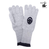 Knit Smile Accent Smart Touch Gloves - Madeline Love - Flyclothing LLC