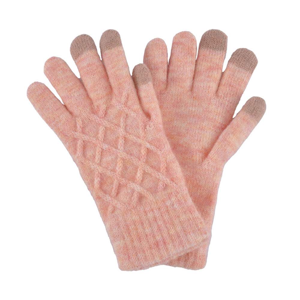 Soft Knit Touch Smart Gloves - Madeline Love - Flyclothing LLC