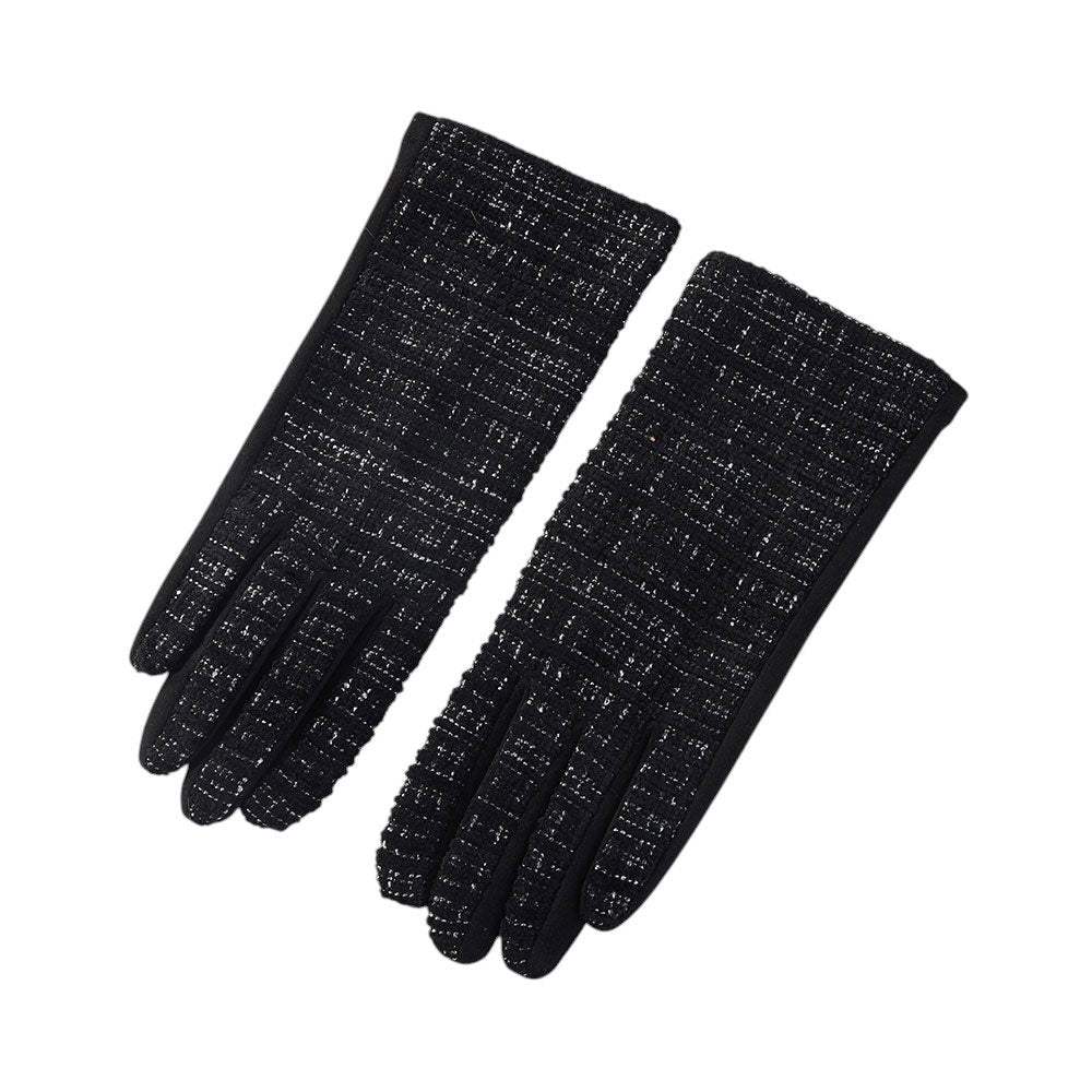 Lurex Tweed Smart Touch Winter Gloves - Madeline Love - Flyclothing LLC