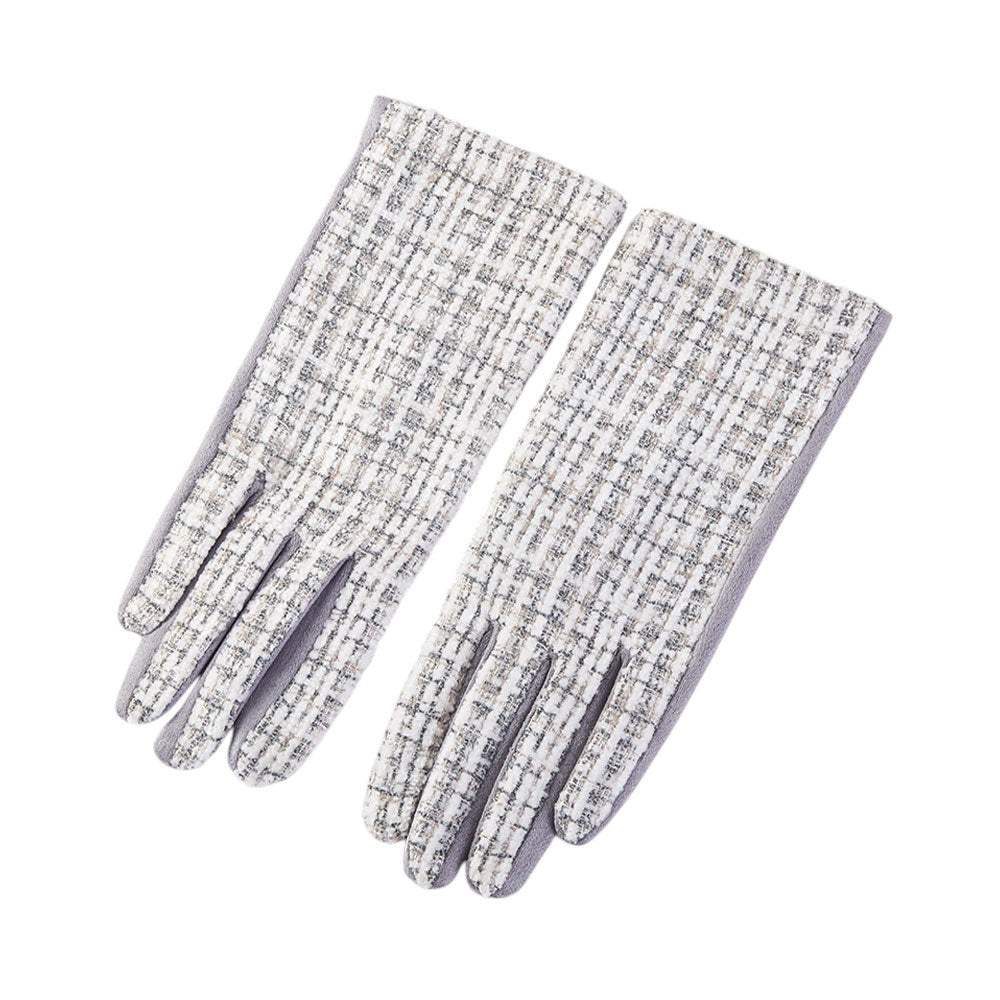 Lurex Tweed Smart Touch Winter Gloves - Madeline Love - Flyclothing LLC