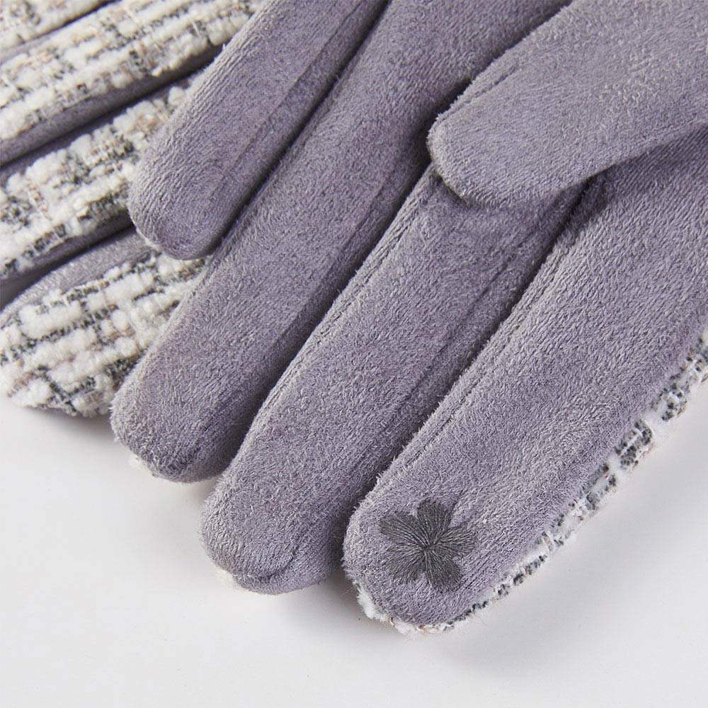 Lurex Tweed Smart Touch Winter Gloves - Madeline Love - Flyclothing LLC