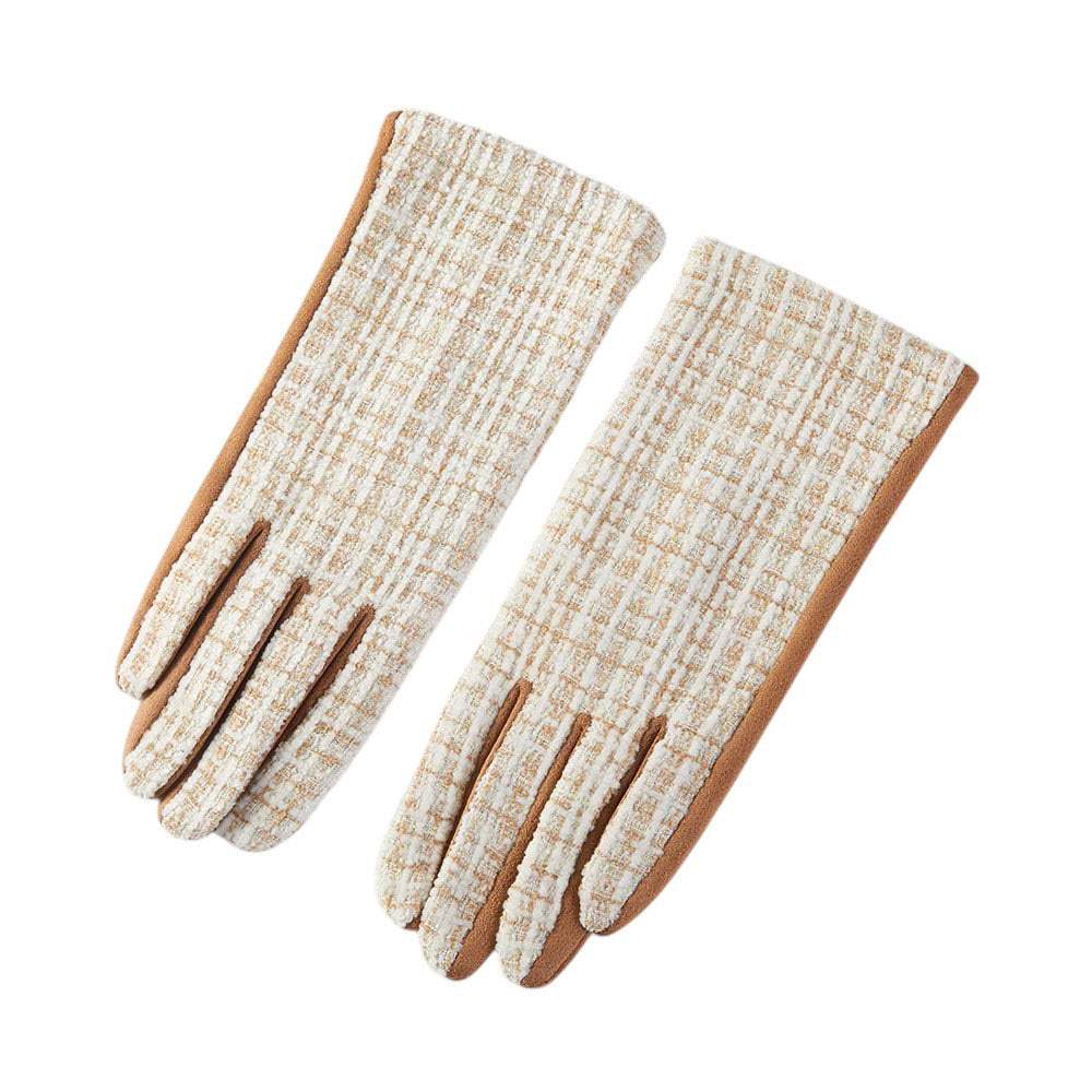 Lurex Tweed Smart Touch Winter Gloves - Madeline Love - Flyclothing LLC