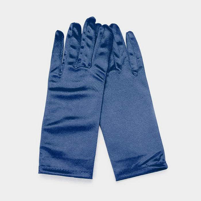 Dressy Satin Wedding Gloves - Madeline Love - Flyclothing LLC