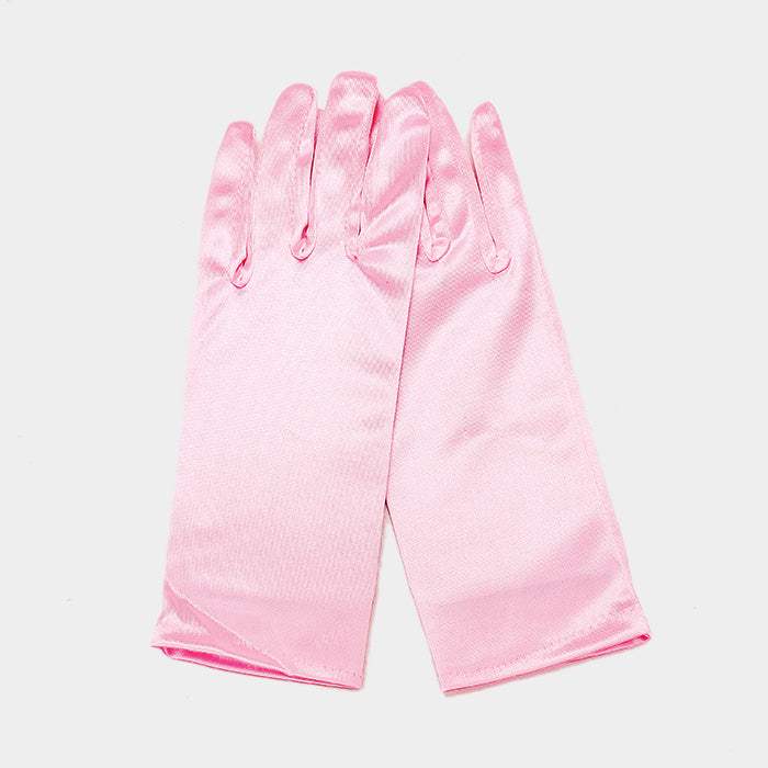 Dressy Satin Wedding Gloves - Madeline Love - Flyclothing LLC