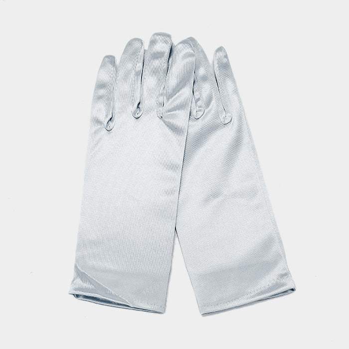 Dressy Satin Wedding Gloves - Madeline Love - Flyclothing LLC