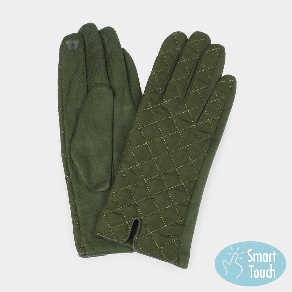 Quilted Touch Smart Gloves - Madeline Love - Flyclothing LLC