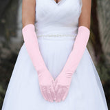 Dressy Satin Wedding Chic Gloves - Madeline Love - Flyclothing LLC