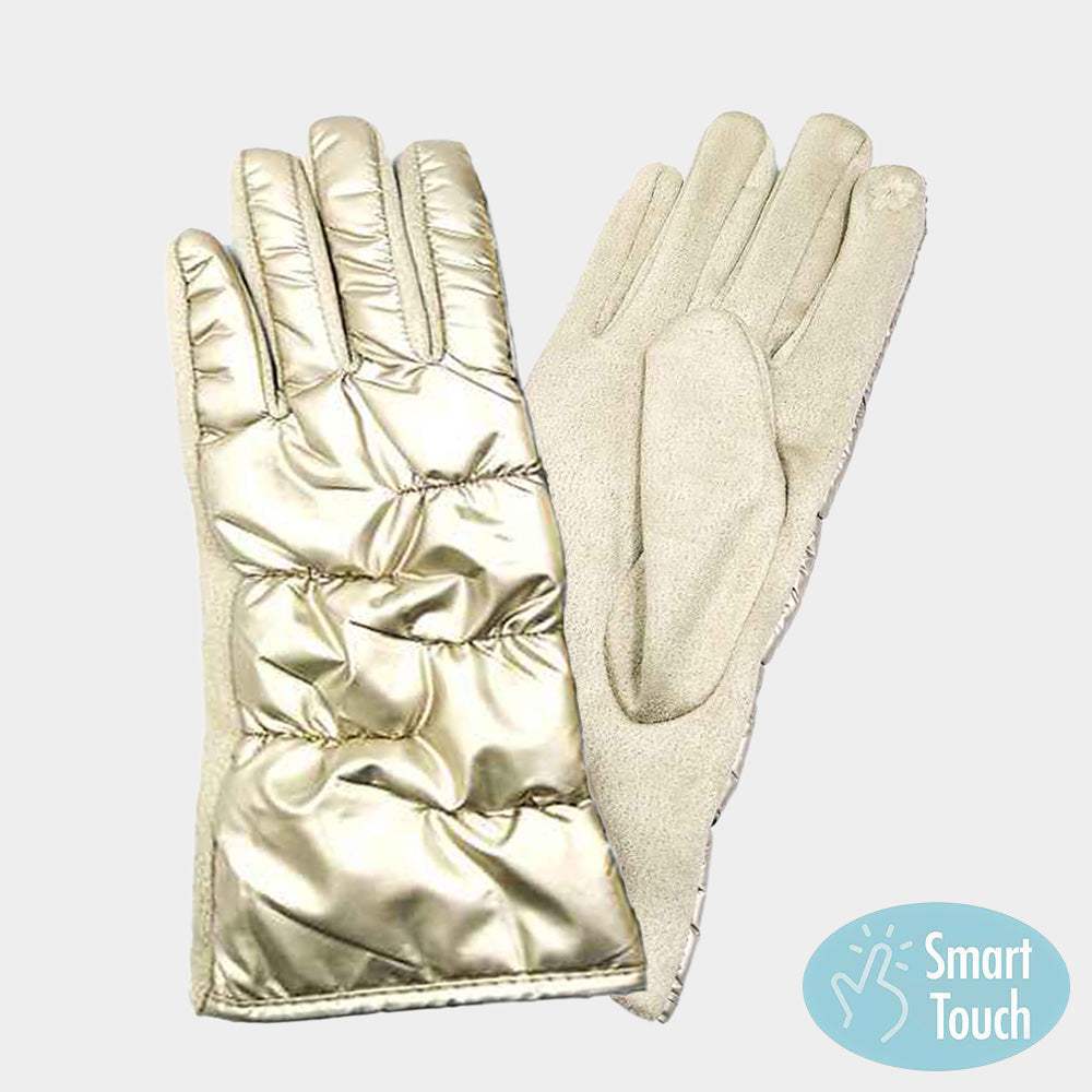 Puffer Smart Touch Gloves - Madeline Love - Flyclothing LLC