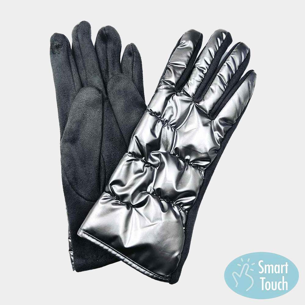 Puffer Smart Touch Gloves - Madeline Love - Flyclothing LLC