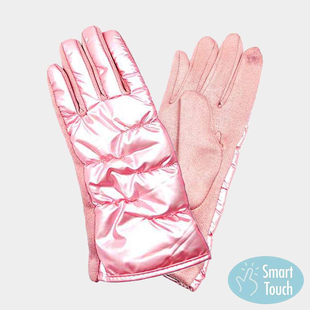 Puffer Smart Touch Gloves - Madeline Love - Flyclothing LLC