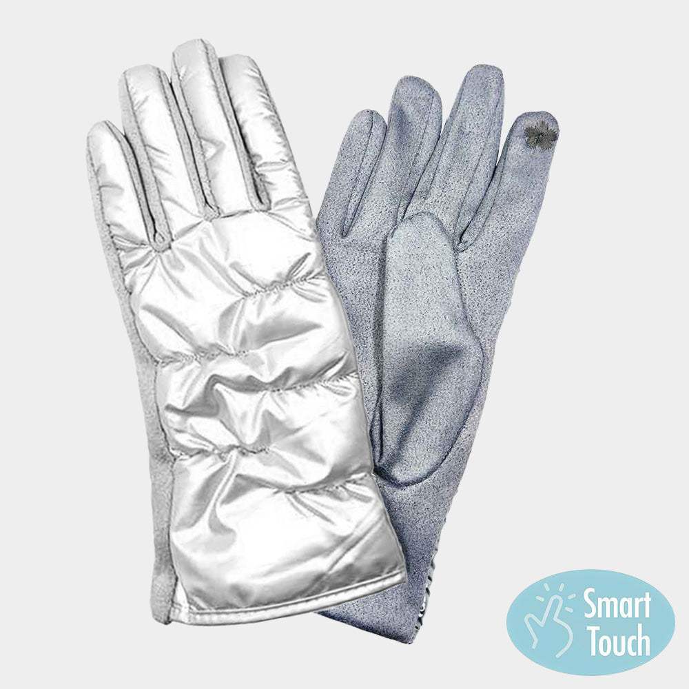 Puffer Smart Touch Gloves - Madeline Love - Flyclothing LLC