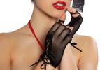 Roma Costume Nmini Fishnet Lace Up Gloves - Roma Costume - Flyclothing LLC