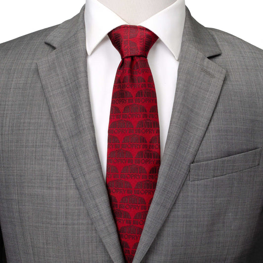 Grand Ole Opry Auditorium Red Men's Tie - Cufflinks.com - Flyclothing LLC
