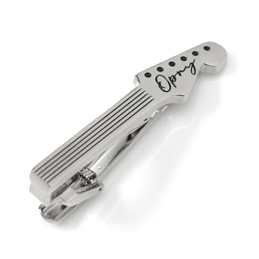 Grand Ole Opry Guitar Neck Silver Tie Clip