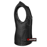 Fury - Club Vest (White) - GoLeather