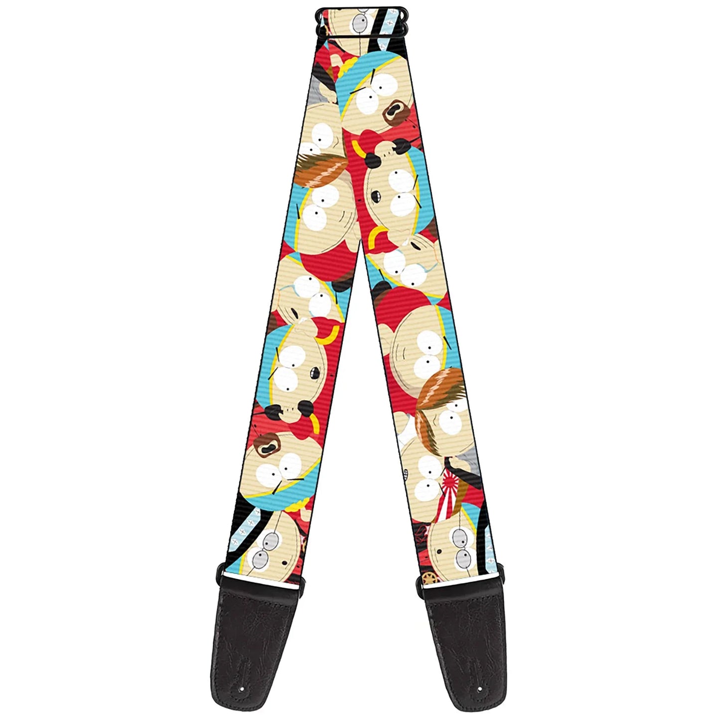 Guitar Strap - South Park Cartman Expressions Stacked - Buckle-Down - Flyclothing LLC