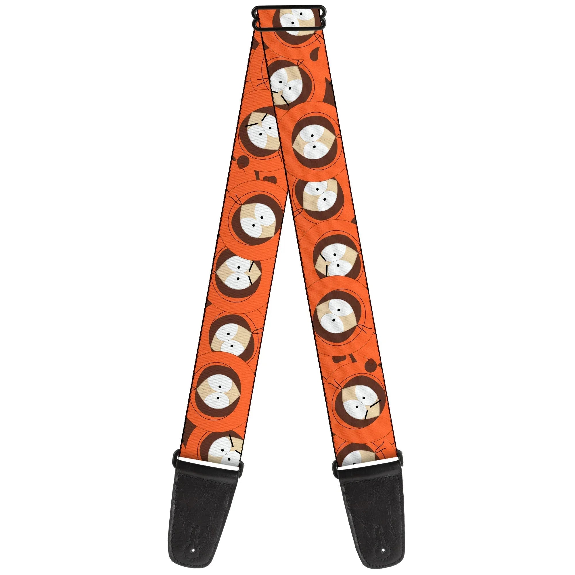 Guitar Strap - South Park Kenny Expressions Stacked Orange - Buckle-Down - Flyclothing LLC