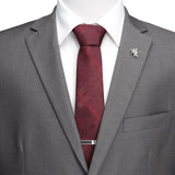 Game of Thrones Lannister Lion Red Plaid Silk Men's Tie - Cufflinks.com - Flyclothing LLC