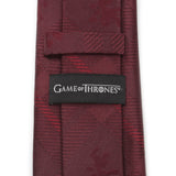 Game of Thrones Lannister Lion Red Plaid Silk Men's Tie - Cufflinks.com - Flyclothing LLC