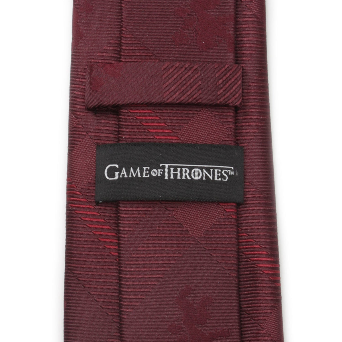 Game of Thrones Lannister Lion Red Plaid Silk Men's Tie - Cufflinks.com - Flyclothing LLC