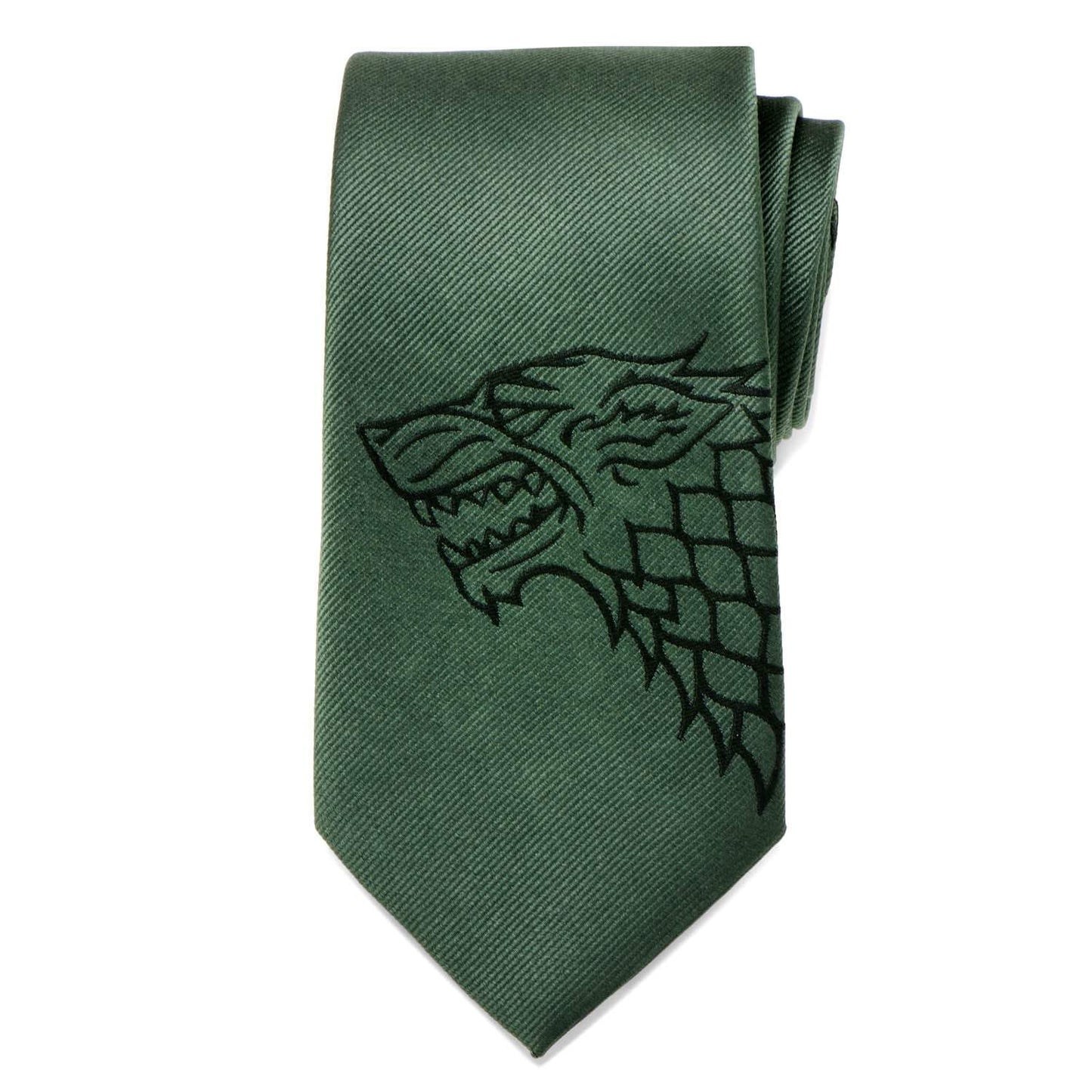 Game of Thrones Stark Direwolf Green Men's Tie - Cufflinks.com - Flyclothing LLC