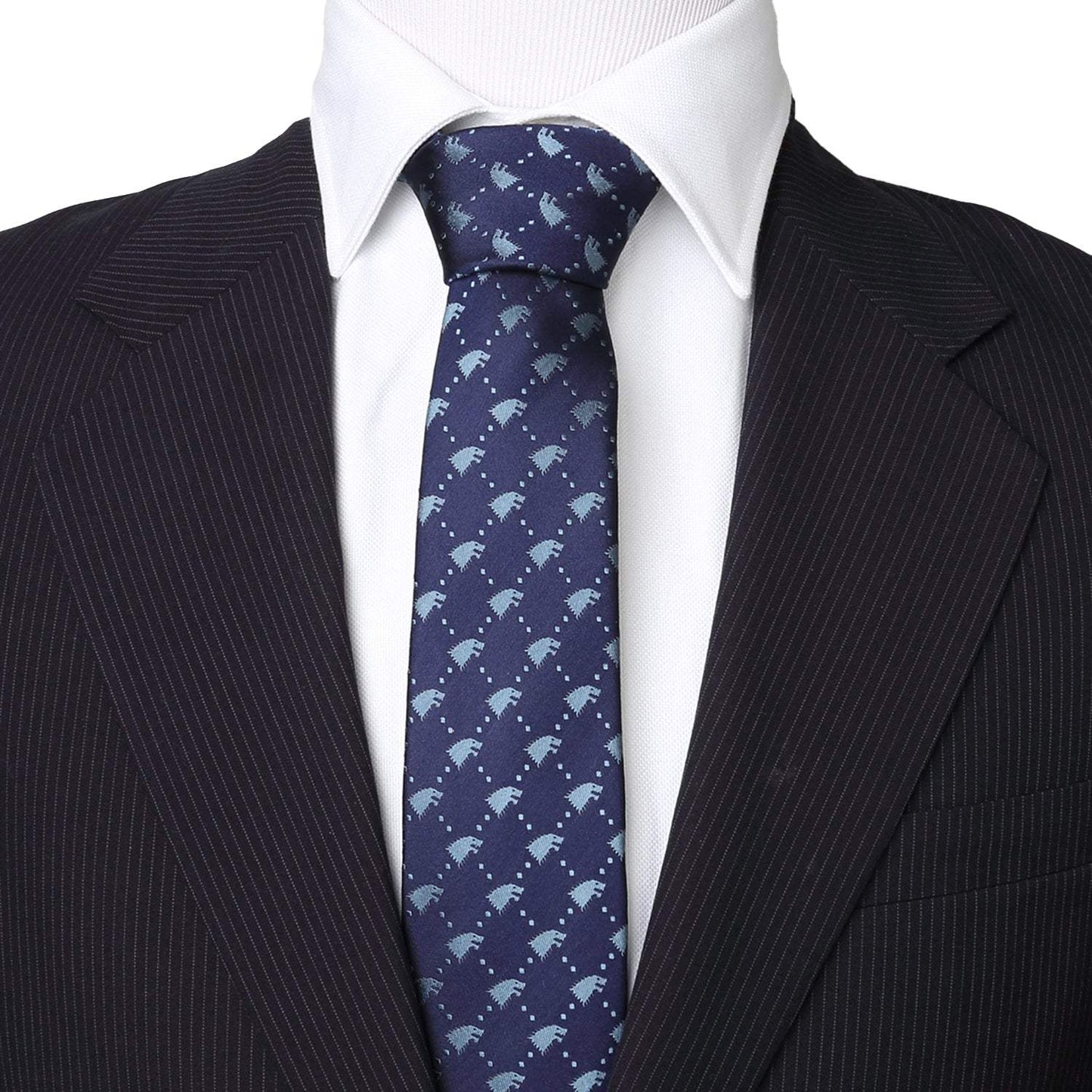 Game of Thrones Stark Direwolf Men's Tie - Cufflinks.com - Flyclothing LLC