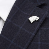 Game of Thrones Stark Direwolf Antiqued Lapel Pin - Cufflinks.com - Flyclothing LLC