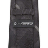 Game of Thrones Targaryen Dragon Black Plaid Silk Men's Tie - Cufflinks.com - Flyclothing LLC