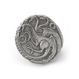 Game of Thrones Targaryen Dragon Antiqued Lapel Pin - Cufflinks.com - Flyclothing LLC