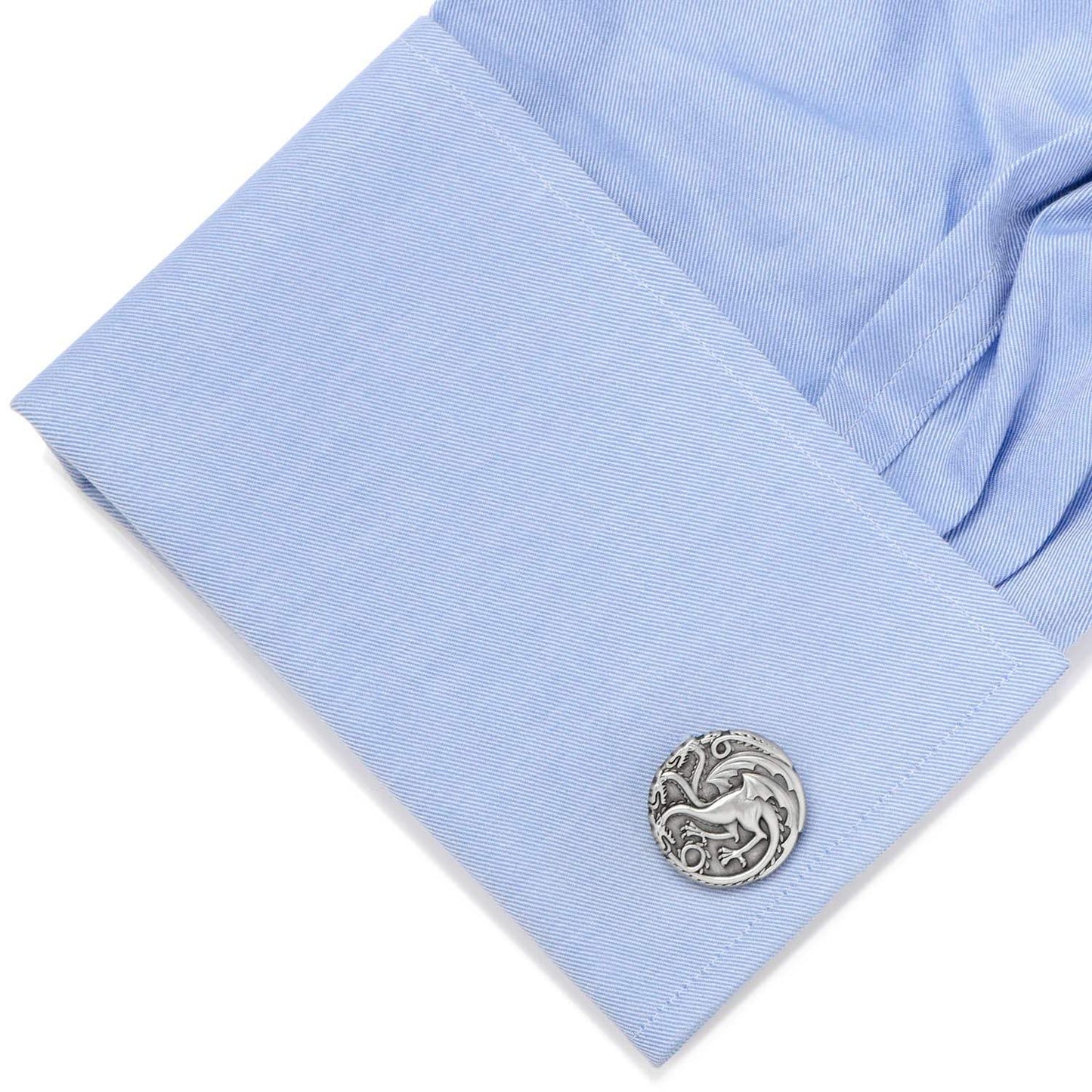Game of Thrones Targaryen Three Headed Dragon Sigil Cufflinks - Cufflinks.com - Flyclothing LLC