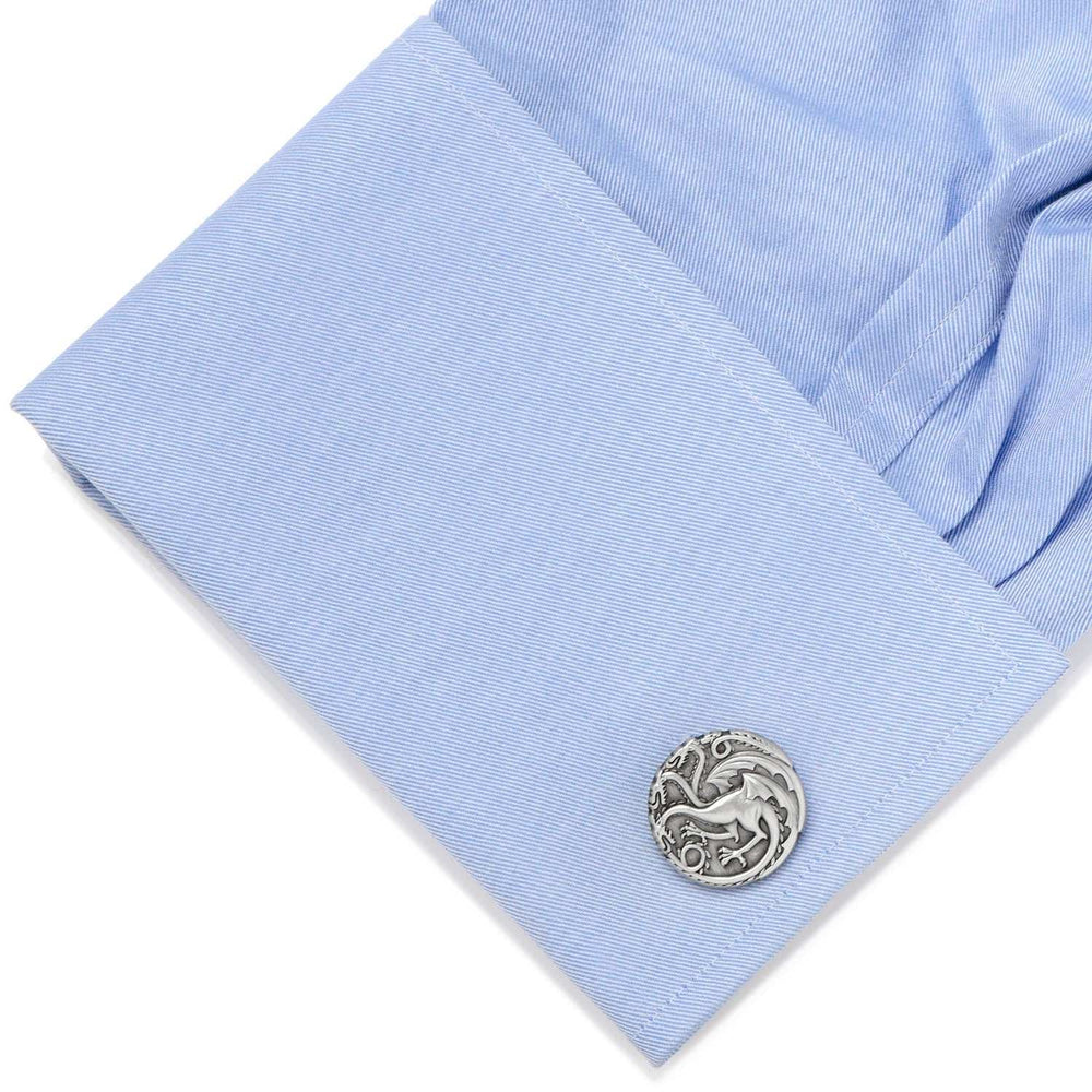 Game of Thrones Targaryen Three Headed Dragon Sigil Cufflinks - Cufflinks.com - Flyclothing LLC