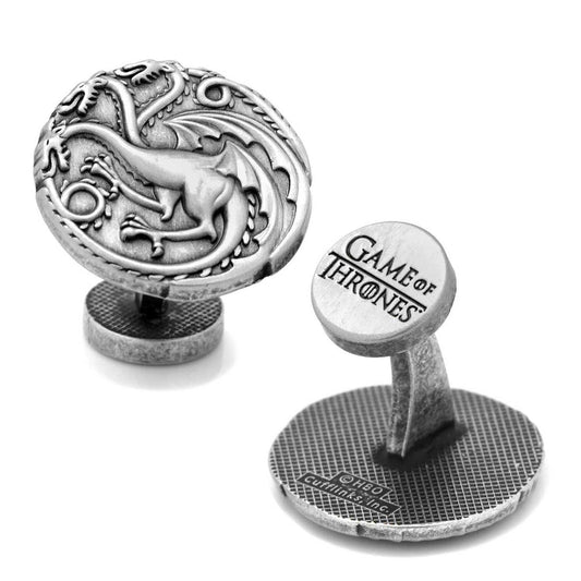 Game of Thrones Targaryen Three Headed Dragon Sigil Cufflinks - Cufflinks.com - Flyclothing LLC