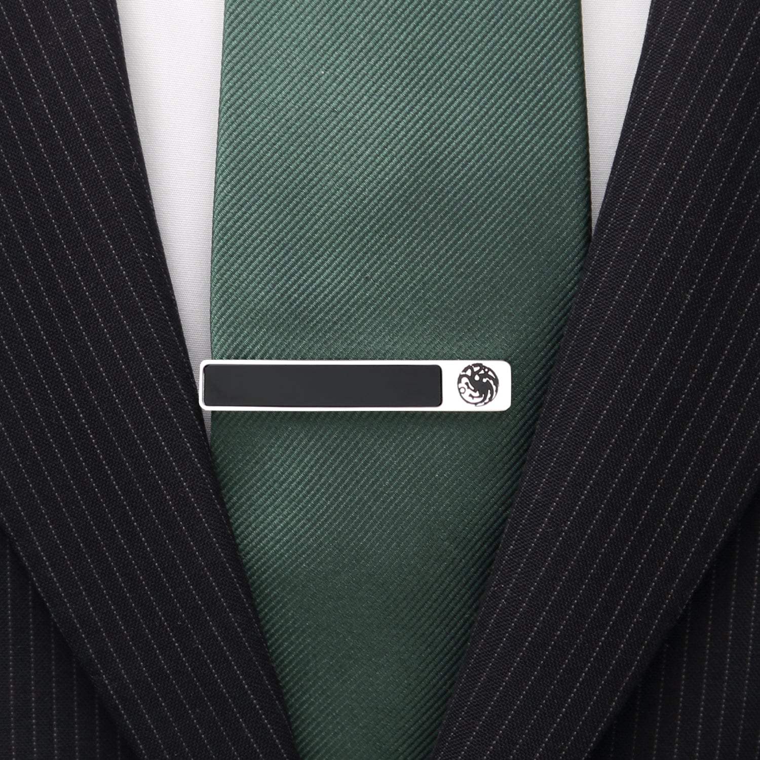Game of Thrones Targaryen Onyx Tie Clip - Cufflinks.com - Flyclothing LLC