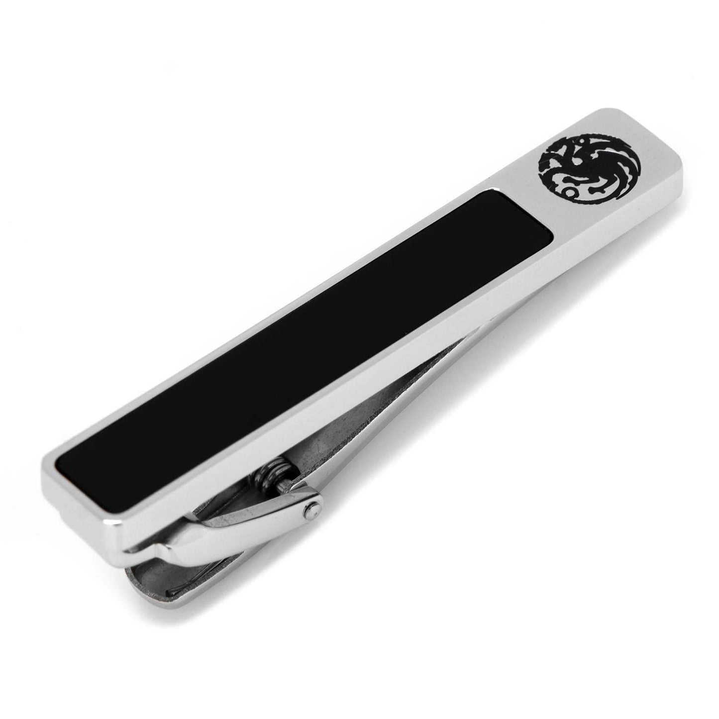 Game of Thrones Targaryen Onyx Tie Clip - Cufflinks.com - Flyclothing LLC