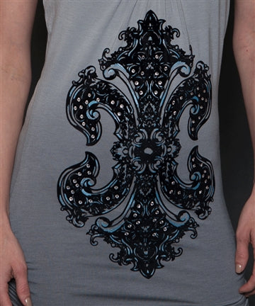 Rebel Spirit Gray Crest Tank
