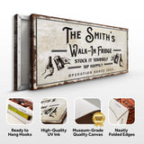 Walk-In Fridge Stock It Yourself Bar Sign - Tailored Canvases - Flyclothing LLC