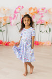 Galactic Unicorns S/S Pocket Twirl Dress - Mila & Rose ®