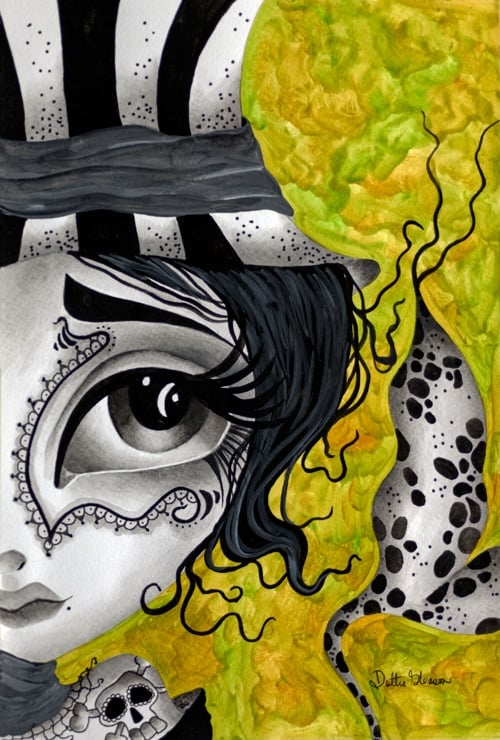 Black Market Art Company Galene Print
